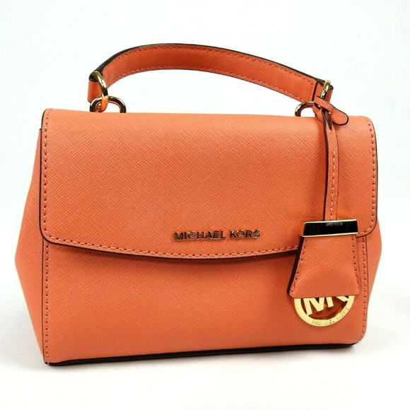 MICHAEL Michael Kors Handbags - Michael Kors Mini XS Ava Saffiano Leather Satchel